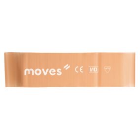   Moves Loop Wide Resistance Band Loop | extra light - beige | 30 x 7.5 cm