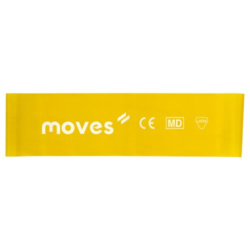 Moves Loop Wide Resistance Band Loop | light - yellow | 30 x 7.5 cm