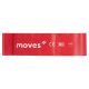 Moves Wide Loop wide resistance band loop | medium - red | 30 x 7.5 cm