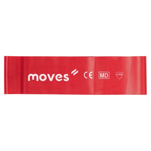 Moves Loop Wide Resistance Band Loop | medium - red | 30 x 7.5 cm