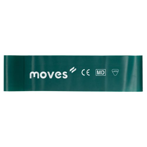 Moves Loop Wide Resistance Band Loop| strong - green | 30 x 7.5 cm