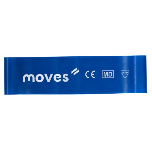 Moves Loop Wide Resistance Band Loop | extra strong - blue | 30 x 7.5 cm
