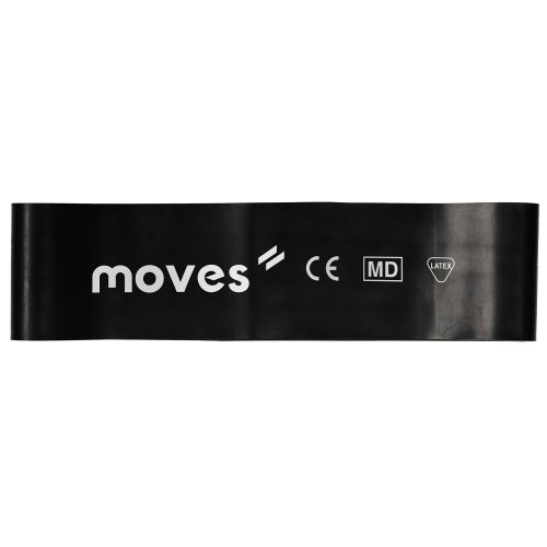 Moves Loop Wide Resistance Band Loop | Special Strength - Black | 30 x 7.5 cm