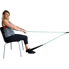   Moves knee pulley set | door hook | wooden handle | ankle strap