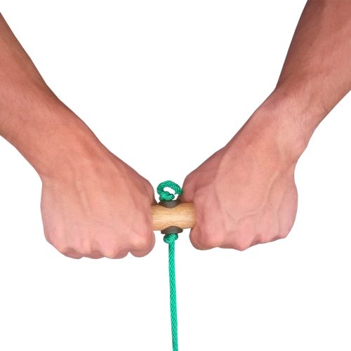 Moves knee pulley set | door hook | wooden handle | ankle strap