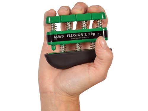 Moves Flex-Ion Hand and Finger Exerciser | Green | 2.3 kg per Finger