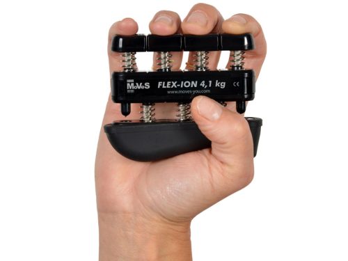 Moves Flex-Ion Hand and Finger Exerciser  | black | 4.1 kg per finger