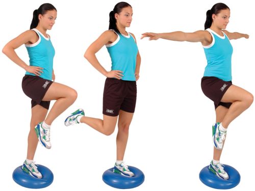 Balance Trainer Inflatable Balance-Training Cushion