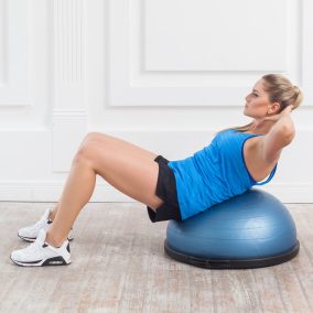   Mambo Max Dynadome Balancing Half Sphere | 59 x 21 cm | Pair of Ropes with Handles