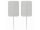 PALS 7.5x10cm self-adhesive electrode, Pin, 2pcs/pouch