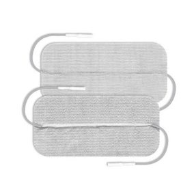   PALS 5x10cm dual-connector self-adhesive electrode, Pin, 2pcs/pouch