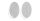 PALS 7.5x13cm self-adhesive electrode, oval, Pin, 2pcs/pouch 
