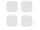 ValueTrode 5x5cm self-adhesive electrode, Pin, 4pcs/pouch