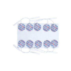   TensCare 2.5cm Round TENS Electrode Pads with Pins - 10 pcs/pack