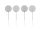 PALS 2.5cm self-adhesive electrode, round, Pin, 4pcs/pouch