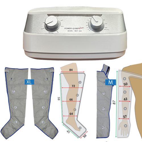 Power Q-1000 Plus Set – XL Leg Pair and M Arm Cuffs