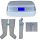 Power Q-1000 Premium Set - M Leg Cuff Pair, M Arm Cuff, and M Waist Cuff