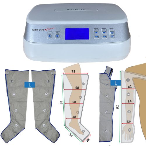 Power Q-1000 Premium Set – L Size Leg Pair and L Arm Cuffs