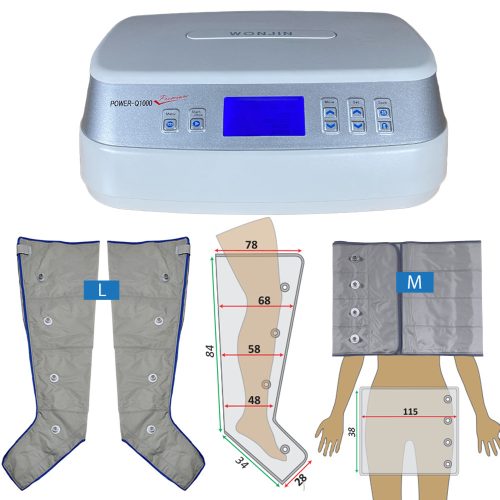 Power Q-1000 Premium Set - L Leg Cuffs and M Waist Cuff
