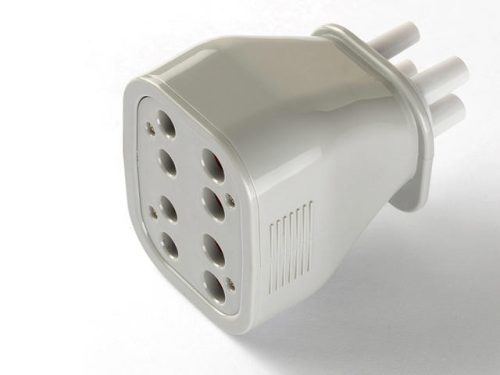 Splitter for lymphatic massage machines