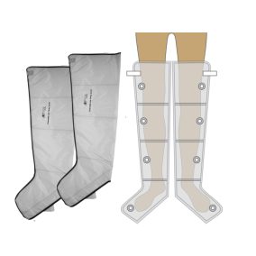 Leg Cuff Pair Size M 4-Chamber PQ-2200