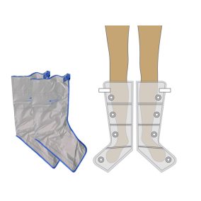 Leg Cuff Pair half-length 4-chamber PQ-1000