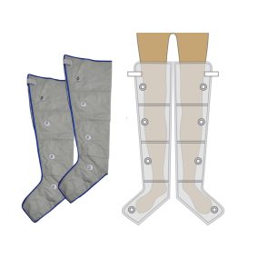 Leg Cuff Pair Size M 4-Chamber PQ-1000