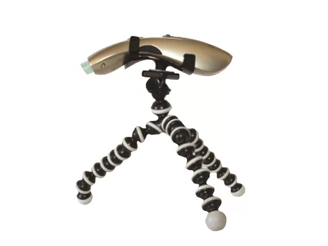 Treatment-assisting stand for B-Cure laser devices