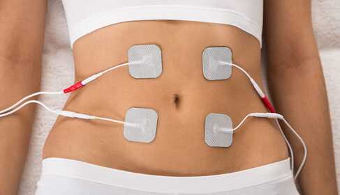 Body shaping with muscle stimulation programs
