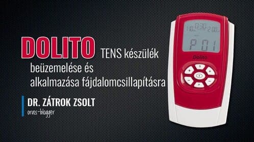 Dolito TENS device and its use
