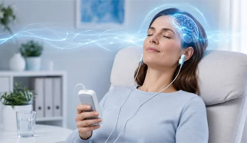 Cranial stimulation (CES)