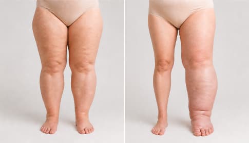 Lipedema or lymphedema? How to tell them apart?