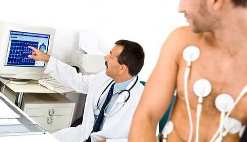 Exercise ECG test