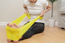Strengthening Resistance Band - the Simplest Tool for Rehabilitation