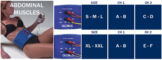 FastBand abdominal muscles connection