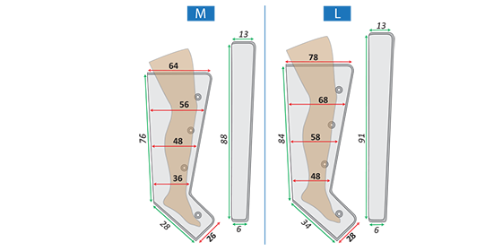 Leg cuff PQ-2200